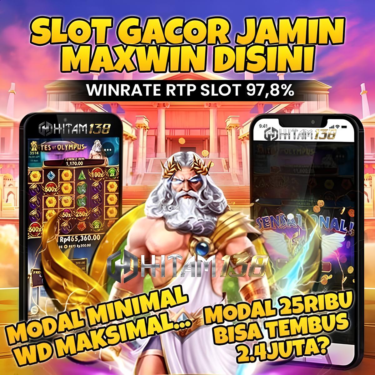 Hitam138 : Daftar Situs Judi Online Slot Gacor Mudah Jp X1000 Hari Ini