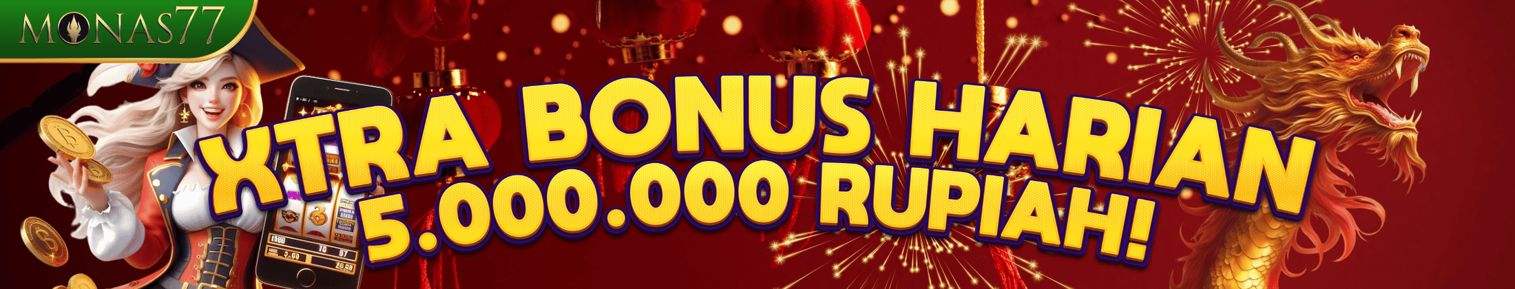 BONUS HARIAN 5 JUTA